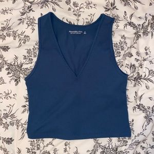 A&F cropped tank top